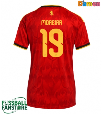 Belgien Diego Moreira #19 Replik Heimtrikot Damen WM 2026 Kurzarm